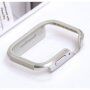 Uniq Valencia kovové puzdro pre Apple Watch 40mm - strieborné