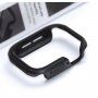 Uniq Valencia kovové puzdro pre Apple Watch 44mm - tmavosivé