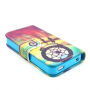 Puzdro Wallet Shell so stojančekom pre Apple iPhone 4 / 4S - Sunset Dream Catcher