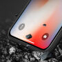 BENKS plastový ochranný kryt v štýle zapletenej kože pre iPhone XS / iPhone X – tmavomodrá