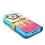 Puzdro Wallet Shell so stojančekom pre Apple iPhone 4 / 4S - Sunset Dream Catcher