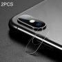 BENKS 0,15 mm tvrdené sklo na ochranu zadnej kamery pre iPhone X / XS