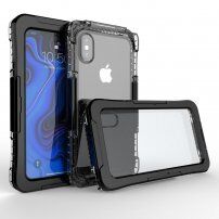 Vodotesné a extra odolné puzdro pre iPhone XS Max - čierne