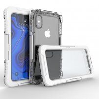 Vodotesné a extra odolné puzdro pre iPhone XS Max - biele