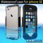 Extra odolné a vodotesné puzdro pre iPhone 5 / 5S / SE (2016) - čierne