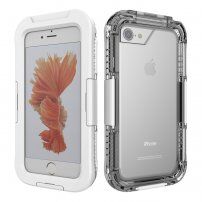 Vodotesné a extra odolné puzdro pre iPhone 7 / 8 / SE (2020/2022) - biele