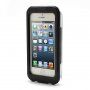 Vodotesné puzdro so šnúrkou na krk pre iPhone 5 / 5S / SE (2016) - čierne