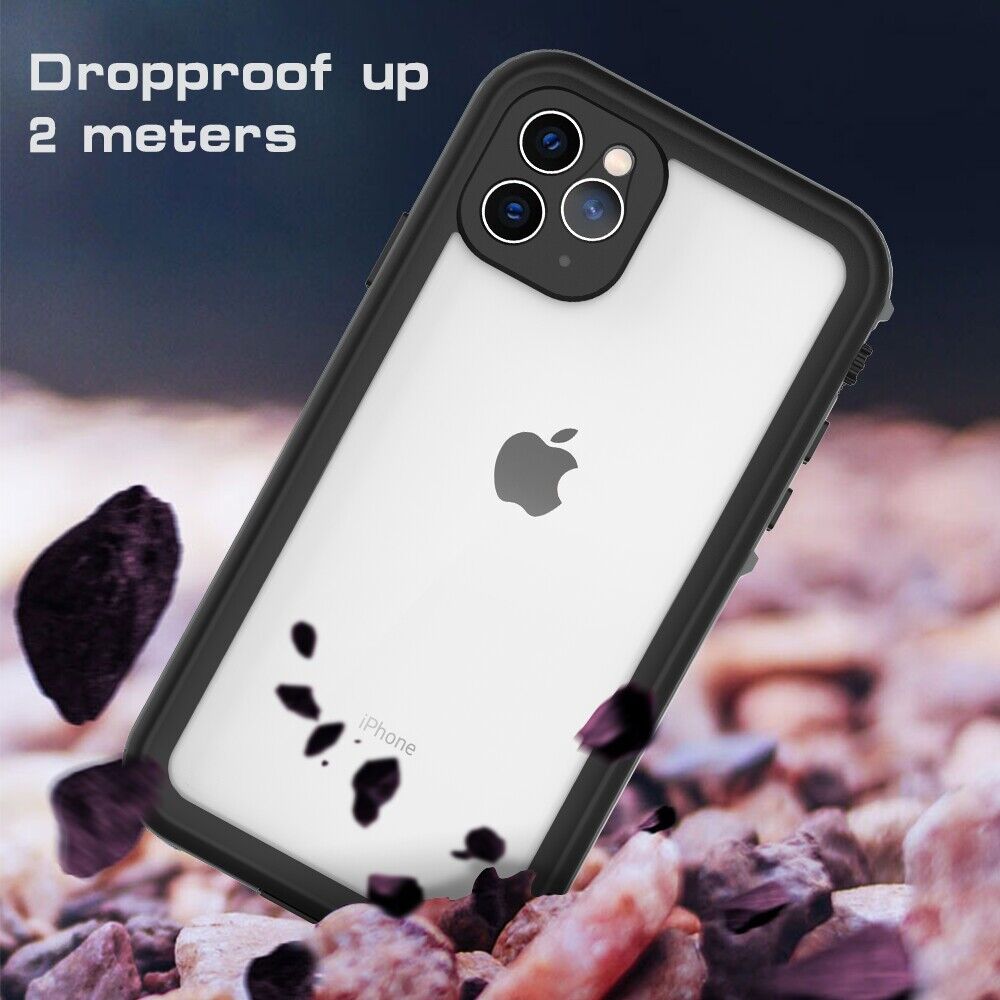 RedPepper nárazuvzdorné vodeodolné puzdro pre iPhone 11 Pro Max - čierne
