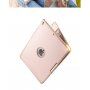 Otočné puzdro s klávesnicou pre iPad 9,7" (2017/2018) / Pro 9,7" / Air 1 / 2 – strieborné
