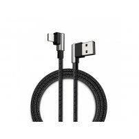 MCDODO USB kábel s lightning konektorom pre Apple iPhone/iPad/iPod – 1,9 m – strieborný