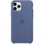 Originálny Apple silikónový kryt pre iPhone 11 Pro Max - sprato modrý