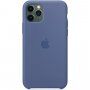 Originálny Apple silikónový kryt pre iPhone 11 Pro Max - sprato modrý