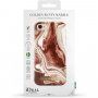 iDeal Of Sweden mramorovaný kryt pre iPhone 6 / 6S / 7 / 8 / SE (2020/2022) - červenozlatý