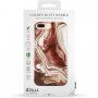 iDeal Of Sweden mramorovaný kryt pre iPhone 6 Plus/6S Plus/7 Plus/8 Plus - červenozlatý