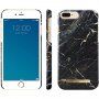 iDeal Of Sweden mramorovaný kryt pre iPhone 6 Plus/6S Plus/7 Plus/8 Plus - čiernozlatý
