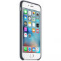 Originálny silikónový kryt pre Apple iPhone 6S – uhľovo sivý