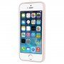 Mercury Goospery matný kryt z mäkkého plastu pre iPhone 5 / 5S / SE (2016) - béžový