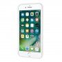 Silikónový kryt so srdiečkom pre iPhone 6 / 6S - biely