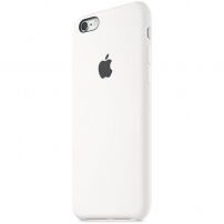 Originálny silikónový kryt pre Apple iPhone 6S – biely