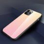 Kryt so sklenenou zadnou stranou pre iPhone 11 Pro Max - zlatoružový