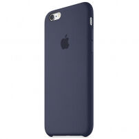 Originálny silikónový kryt pre Apple iPhone 6S – tmavomodrý
