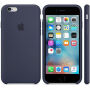 Originálny silikónový kryt pre Apple iPhone 6S – tmavomodrý