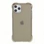 Divi transparentný kryt so zosilnenými rohmi + tvrdené sklo na displej pre iPhone 11 Pro - čierny
