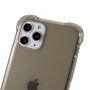 Divi transparentný kryt so zosilnenými rohmi + tvrdené sklo na displej pre iPhone 11 Pro - čierny