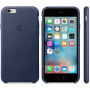 Originálny kožený kryt pre Apple iPhone 6S Plus – polnočne modrý