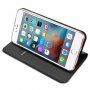 DUX DUCIS flipové puzdro pre iPhone 6 / 6S - tmavosivé