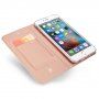 DUX DUCIS flipové puzdro pre iPhone 6 / 6S - ružovo-zlaté