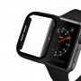 Hat Prince ochranné puzdro s tvrdeným sklom pre Apple Watch 44mm - čierne