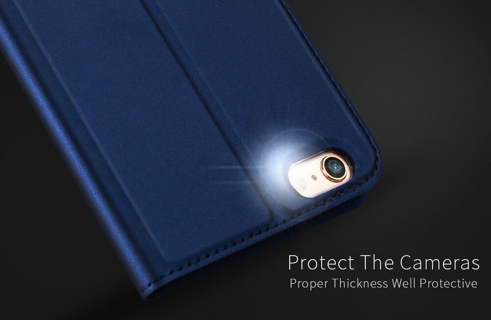 DUX DUCIS flipové puzdro pre iPhone 6 Plus/6S Plus - tmavosivé