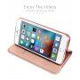 DUX DUCIS flipové puzdro pre iPhone 6 Plus/6S Plus - tmavosivé