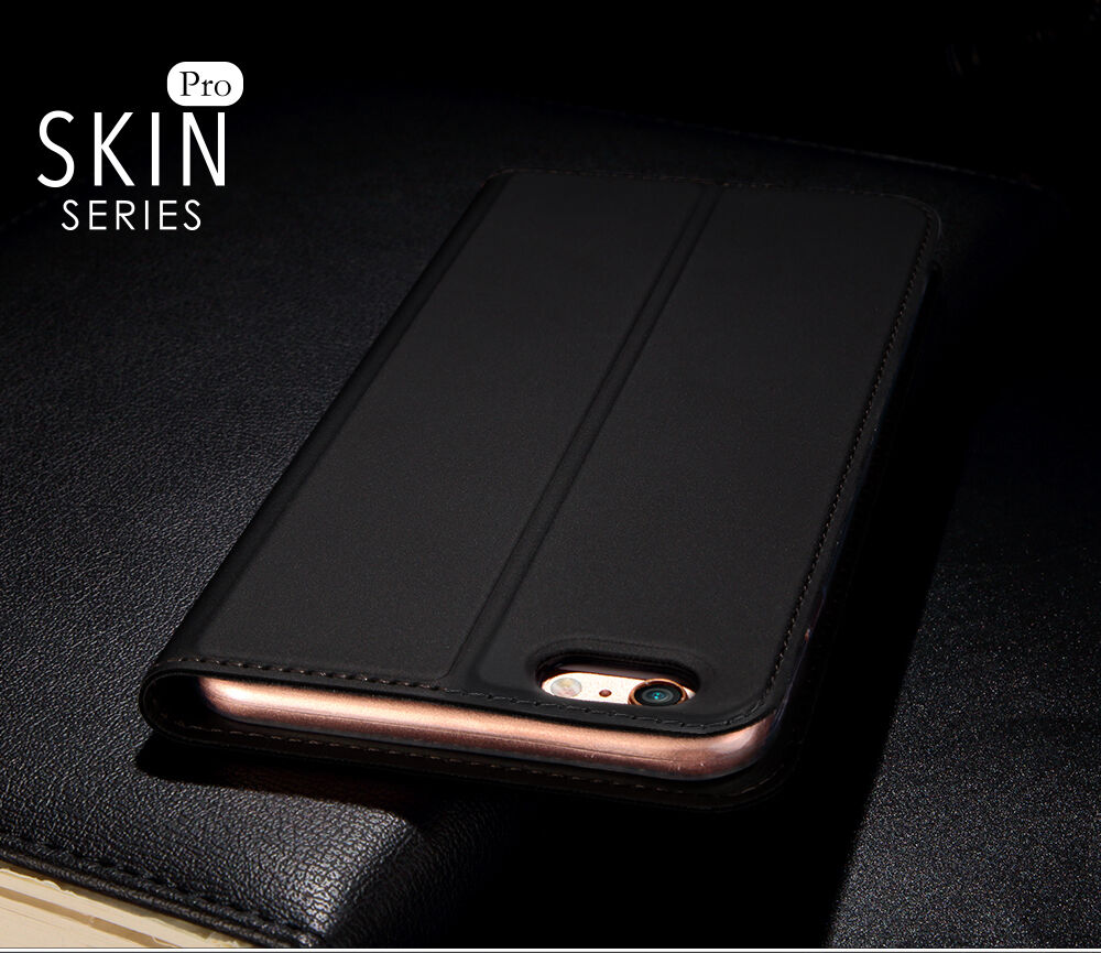 DUX DUCIS flipové puzdro pre iPhone 6 Plus/6S Plus - tmavosivé