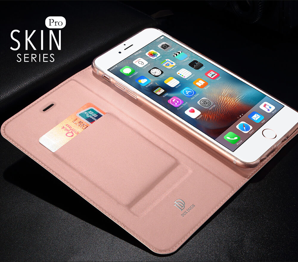 DUX DUCIS flipové puzdro pre iPhone 6 Plus/6S Plus - tmavosivé DUX DUCIS flipové puzdro pre iPhone 6 Plus/6S Plus - tmavosivé