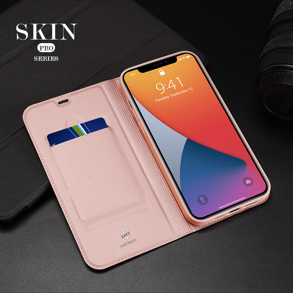 DUX DUCIS flipové puzdro pre iPhone 12 Pro Max - čierne DUX DUCIS flipové puzdro pre iPhone 12 Pro Max - čierne
