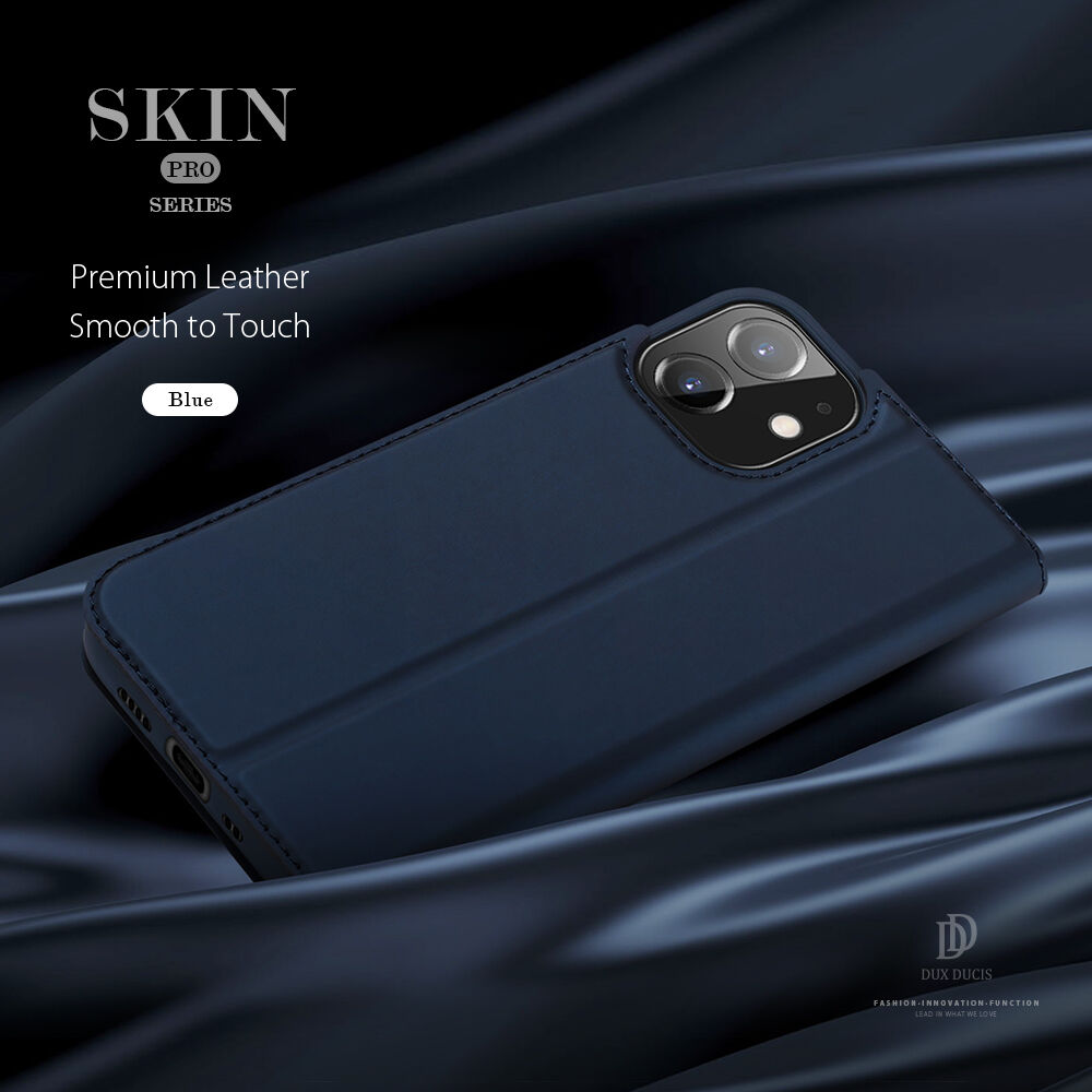 DUX DUCIS flipové puzdro pre iPhone 12 mini - čierne