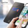 DUX DUCIS flipové puzdro pre iPhone 7 / 8 / SE (2020/2022) - čierne