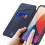 DUX DUCIS flipové puzdro pre iPhone 12 / 12 Pro - tmavomodré