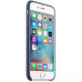 Originálny kožený kryt pre Apple iPhone 6S – polnočne modrý