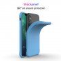 Enkay kryt z mäkkého plastu pre iPhone X / XS - ružový