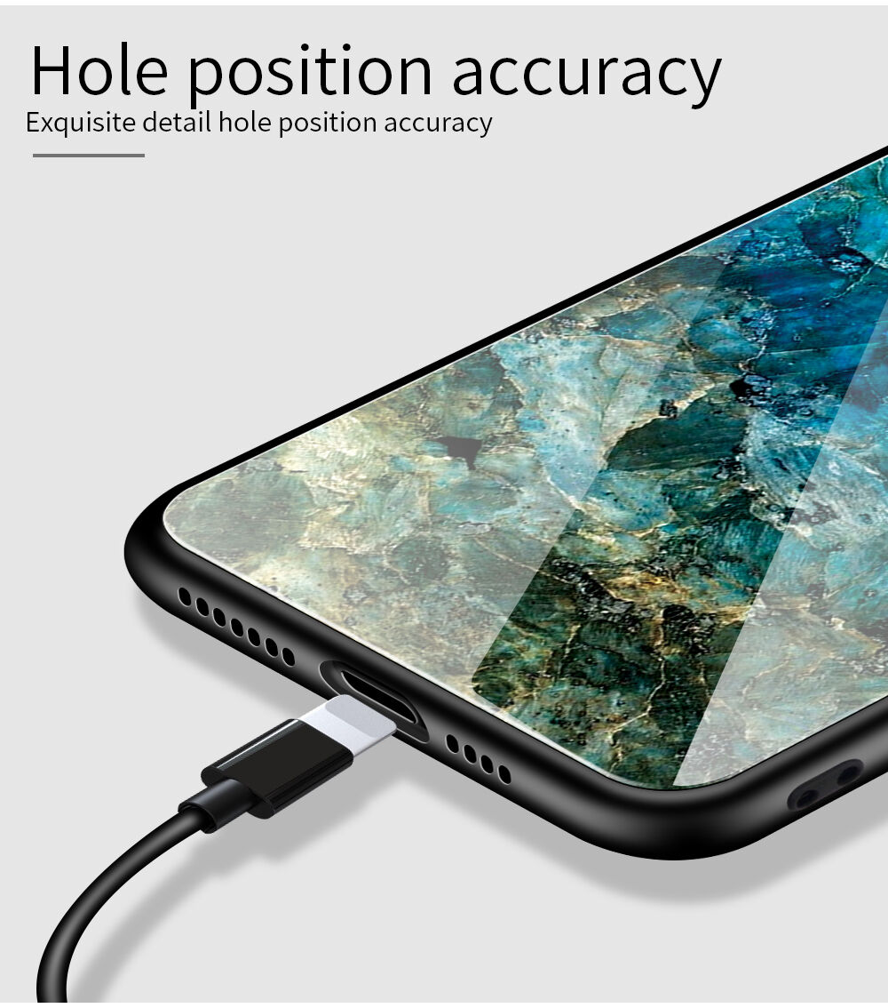 Kryt so sklenenou zadnou stranou pre iPhone XS Max - farebná hmlovina