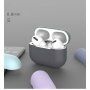 Dvojfarebný silikónový obal pre AirPods Pro - čiernobiely