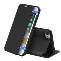 Dux Ducis peňaženkové puzdro pre iPhone 7 / 8 / SE (2020/2022) - čierne