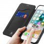 Dux Ducis peňaženkové puzdro pre iPhone 7 / 8 / SE (2020/2022) - čierne