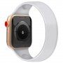 Navliekací silikónový remienok pre Apple Watch Ultra 49mm / 46mm / 45mm / 44mm / 42mm - L - biely