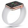 Navliekací silikónový remienok pre Apple Watch Ultra 49mm / 46mm / 45mm / 44mm / 42mm - L - biely