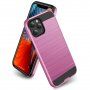 Odolný kryt pre iPhone 12 mini – brúsená textúra - ružový