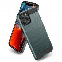 Odolný kryt pre iPhone 12 mini – brúsená textúra - tmavomodrý
